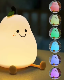 Lampara Pera , anti miedo ,acompaña tus noches