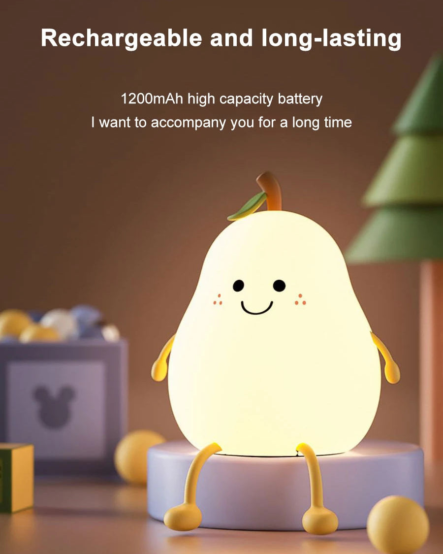 Lampara Pera , anti miedo ,acompaña tus noches