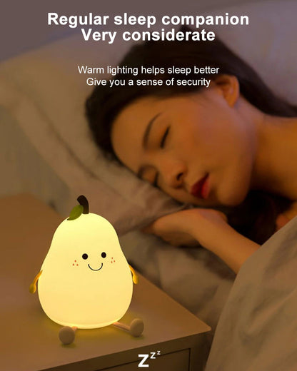 Lampara Pera , anti miedo ,acompaña tus noches