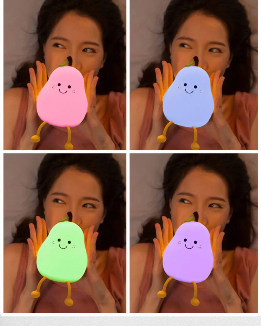 Lampara Pera , anti miedo ,acompaña tus noches